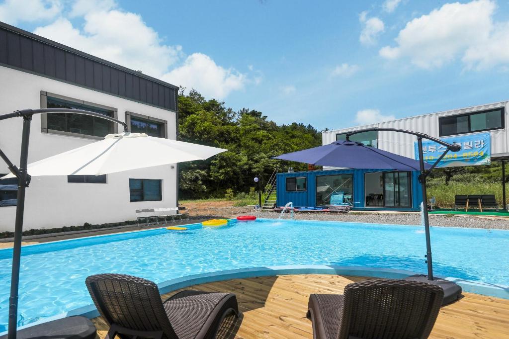 Best Hotels in Gyeongju, South Korea – Gyeongju Ventus Kids Pool Villa Review