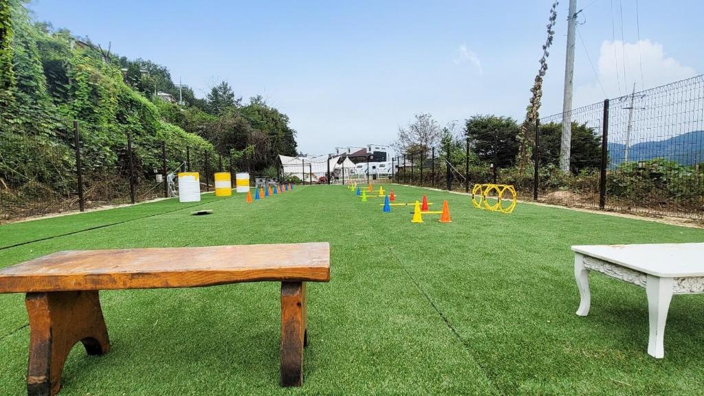 Best Hotels in Gapyeong, South Korea – Olden Caravan & Pension – Pet-Friendly Review