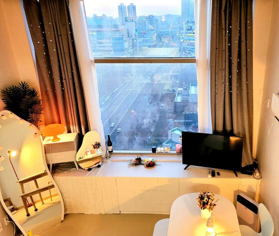 원미구의 아파트먼트 (28m², 침실 1개, 프라이빗 욕실 1개) image
